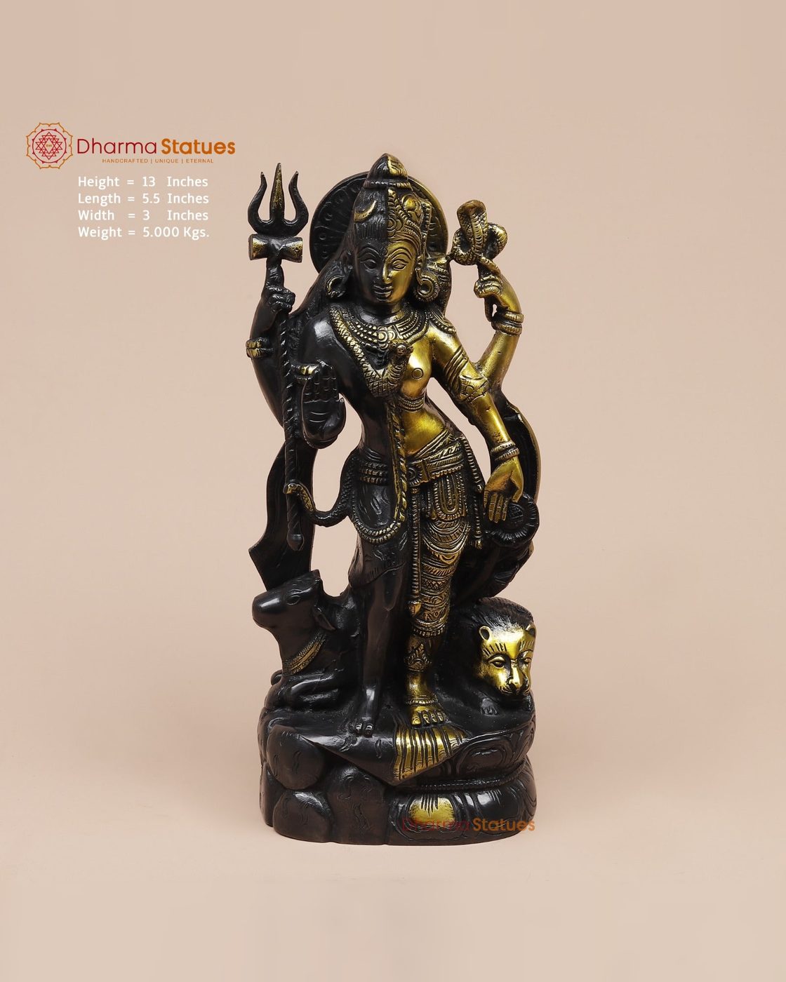 Ardhanarishvara, Dual Tone
