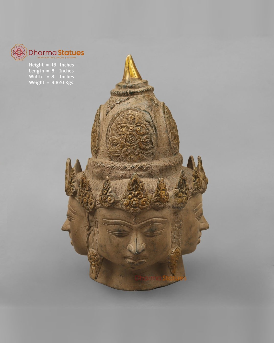 Shiva Mukhalingam, Antique Finish