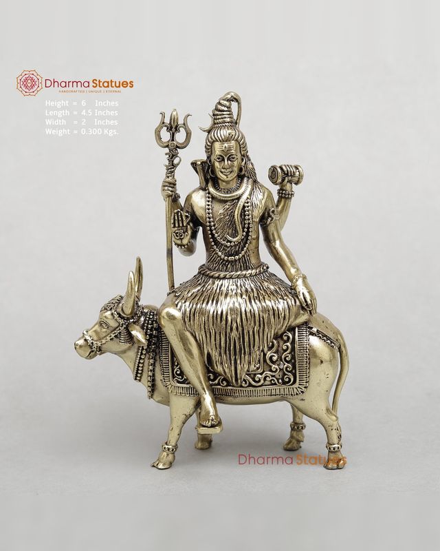 Shiva Seated on Nandi