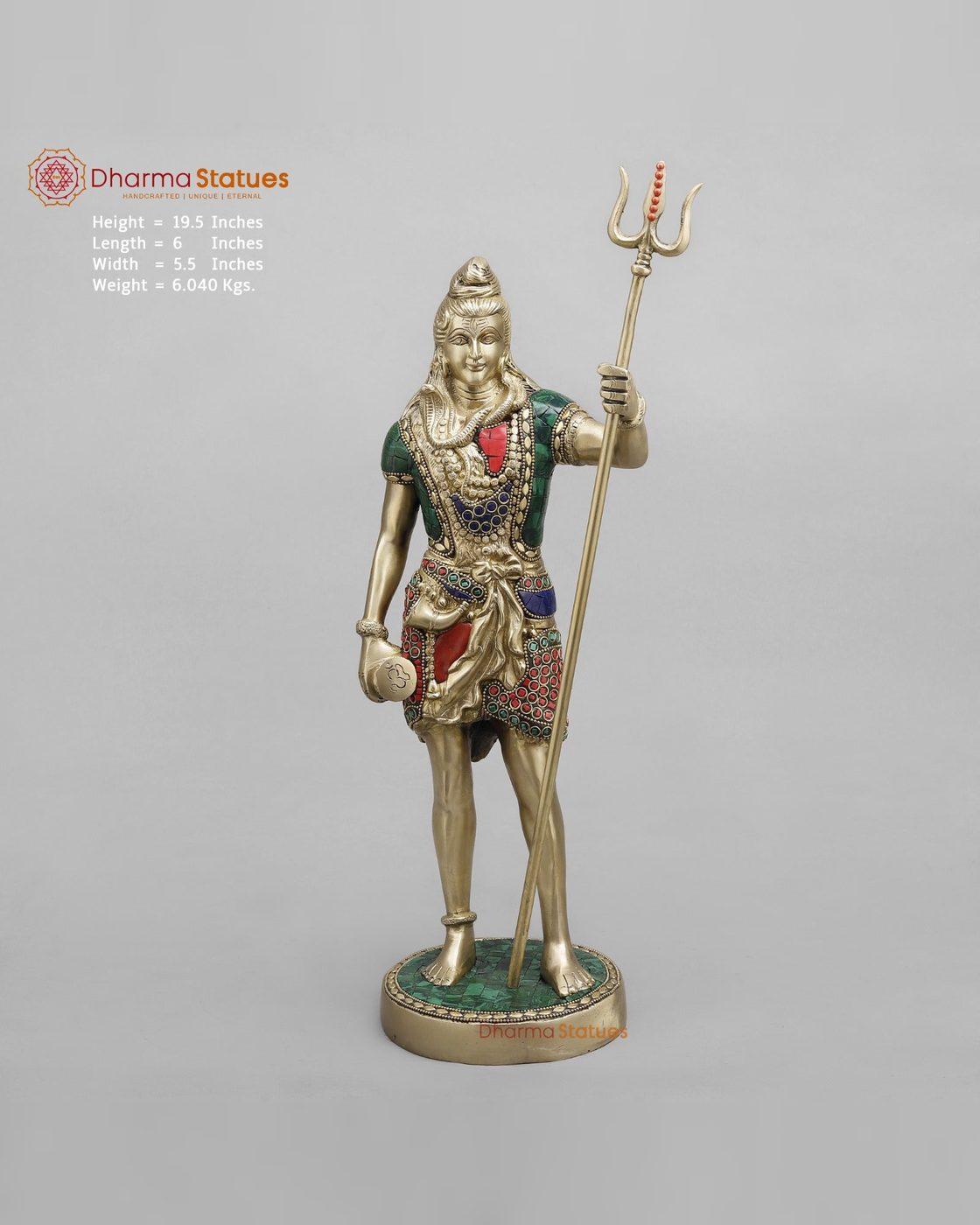 Standing Shiva with Stonework