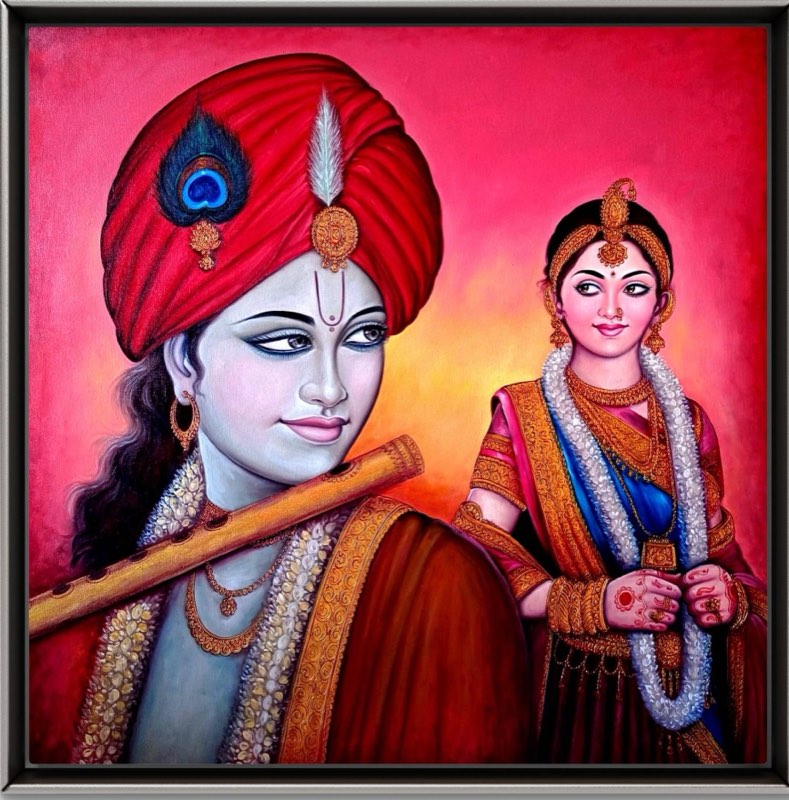 Krishna in the Red Turban