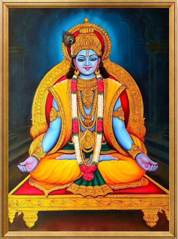 Krishna in Meditation
