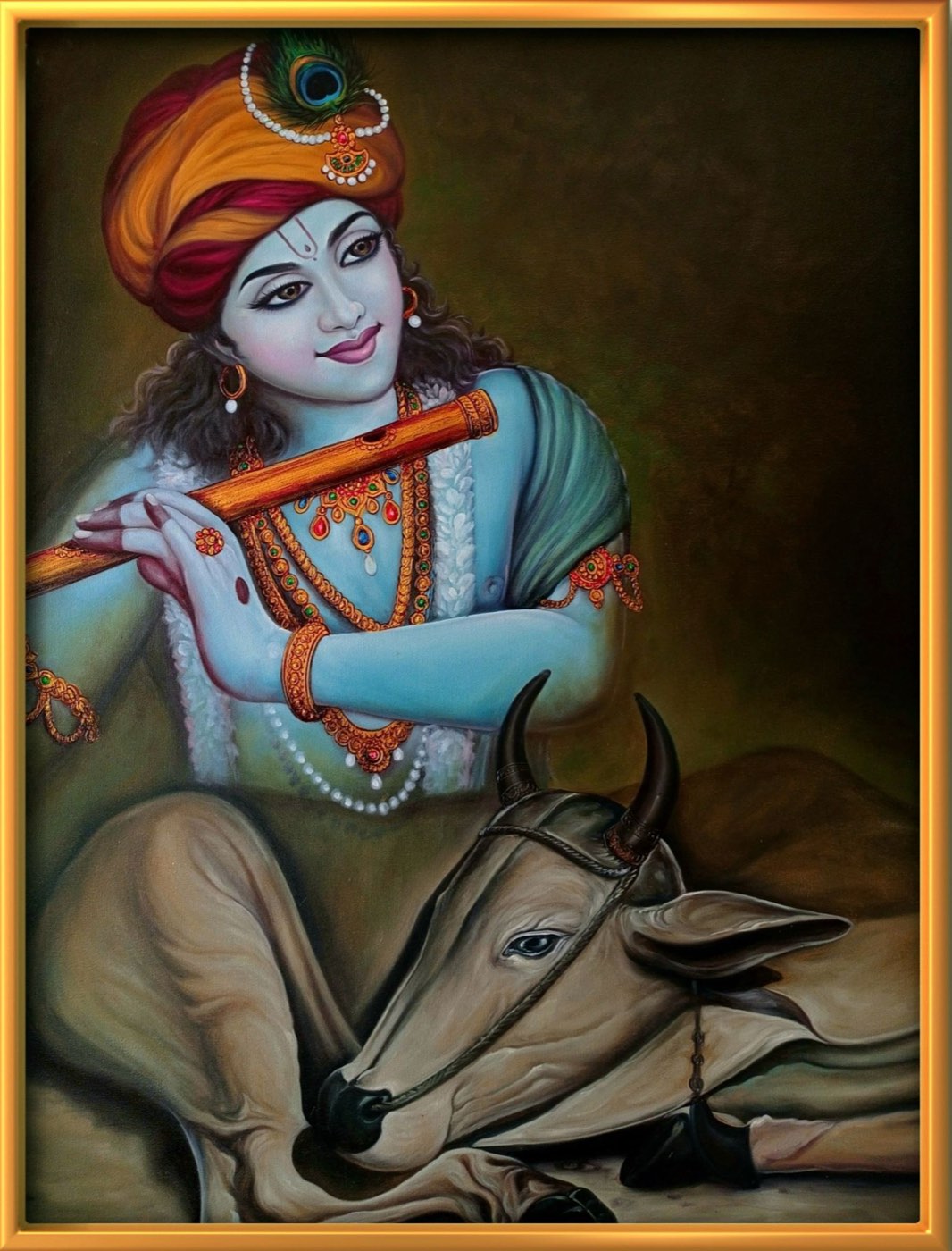 Krishna and His Cow